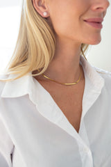 Herringbone Chain Necklace
