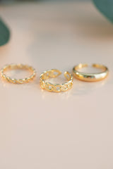 18K Gold Filled Ring