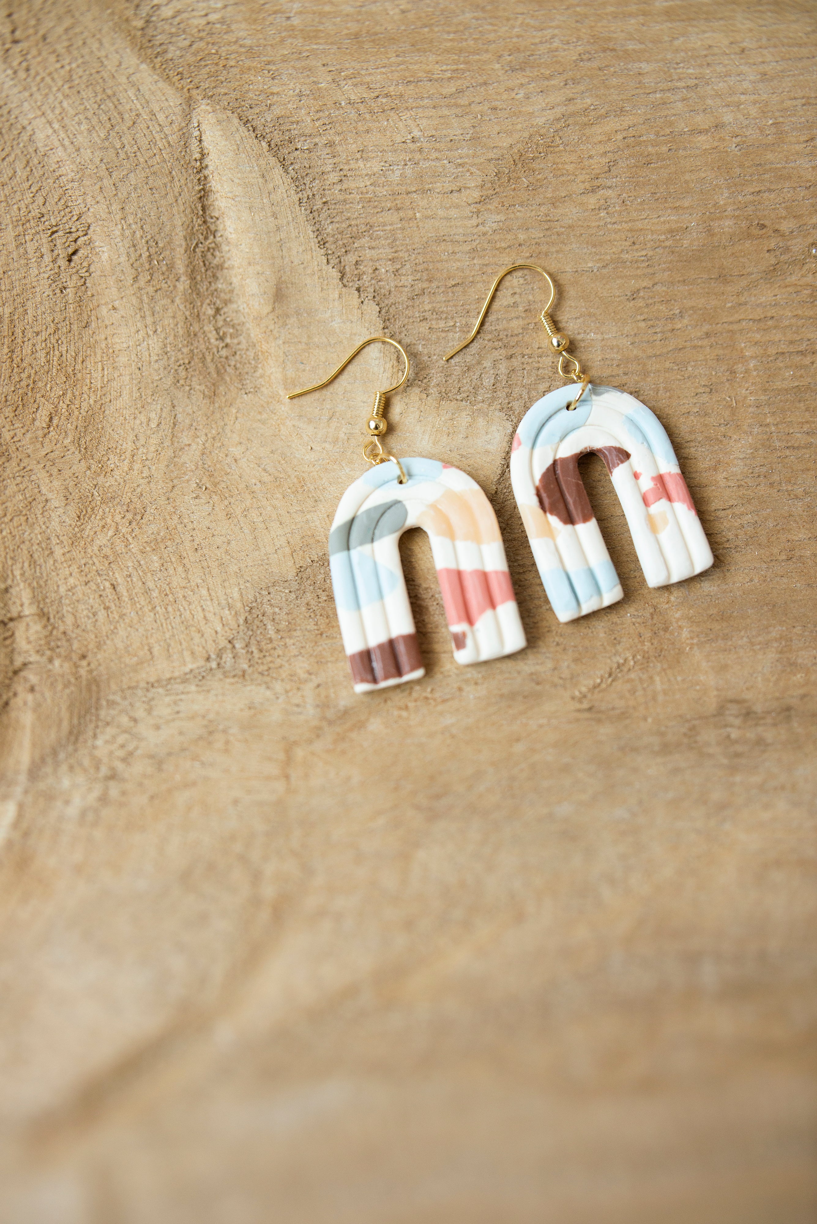 Terrazzo Clay Earrings