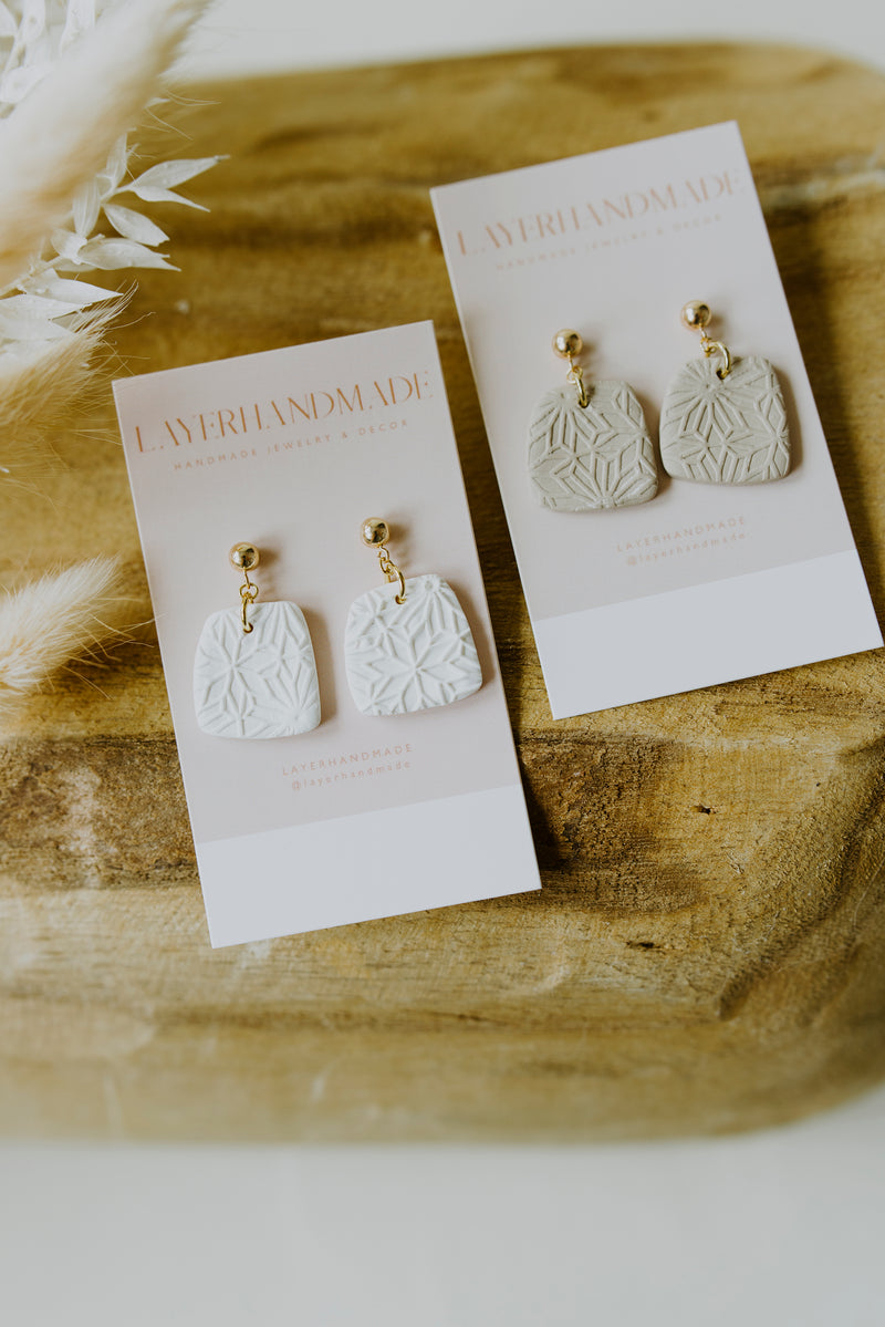 Ivy Clay Earrings