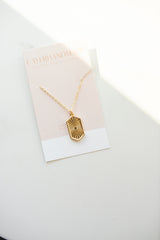 Gold Filled Starburst Pendant Necklace by Layerhandmade