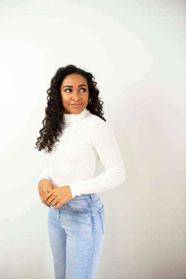 Ribbed Turtleneck