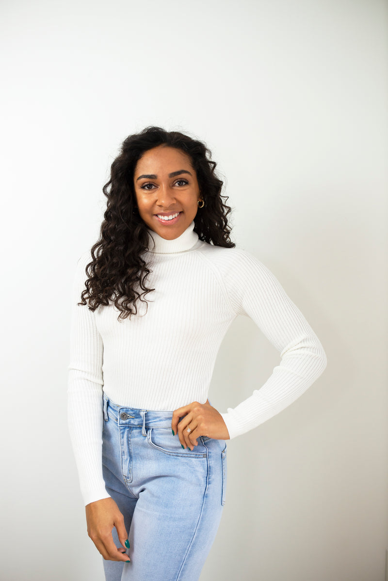 Ribbed Turtleneck