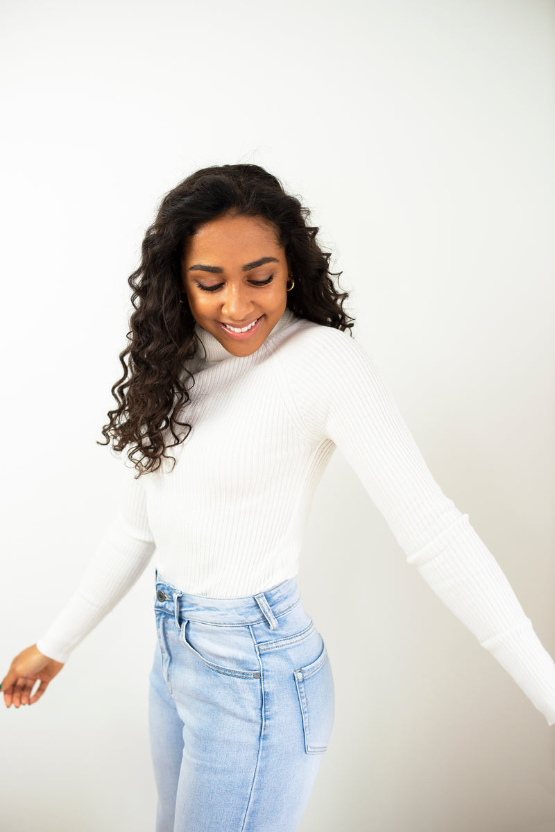 Ribbed Turtleneck