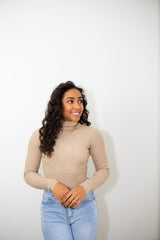 Ribbed Turtleneck
