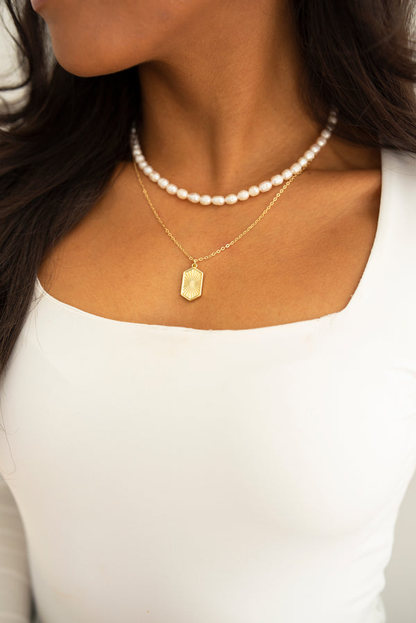 Classic White Freshwater Pearl Choker Necklace