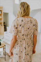 Vera Pink Floral Maxi Dress