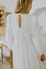 Kenedi Ivory Floral Dress