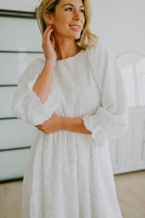 Kenedi Ivory Floral Dress