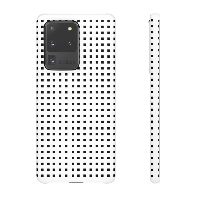 Modern Black Squares Phone Case