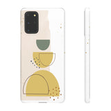 Mid Century Modern Phone Case in Yellow/Green/Pink
