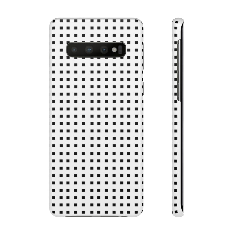 Modern Black Squares Phone Case