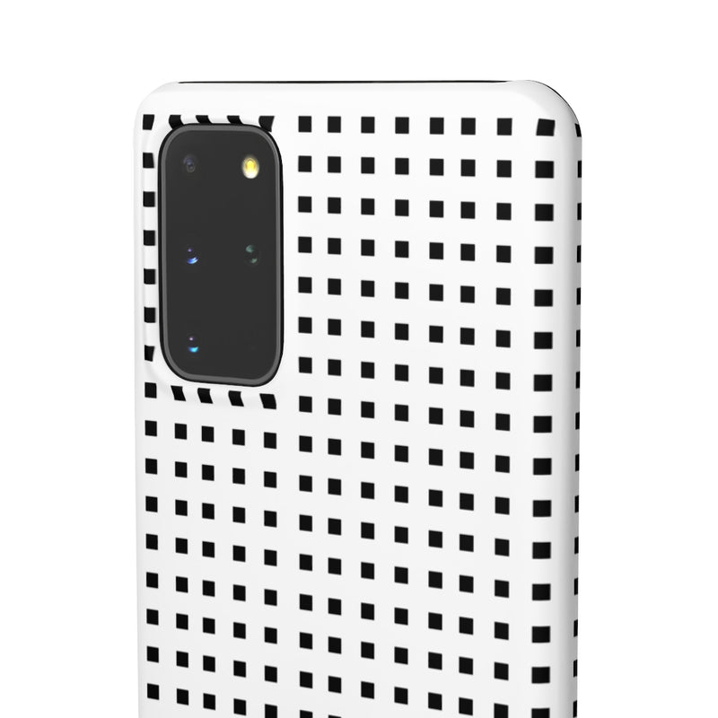 Modern Black Squares Phone Case