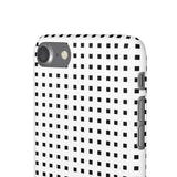 Modern Black Squares Phone Case
