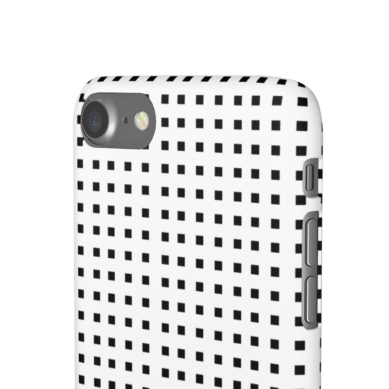 Modern Black Squares Phone Case
