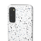 White Terazzo Phone Case
