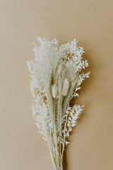 White Boho Scandi Dried Flowers Mix