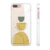 Mid Century Modern Phone Case in Yellow/Green/Pink