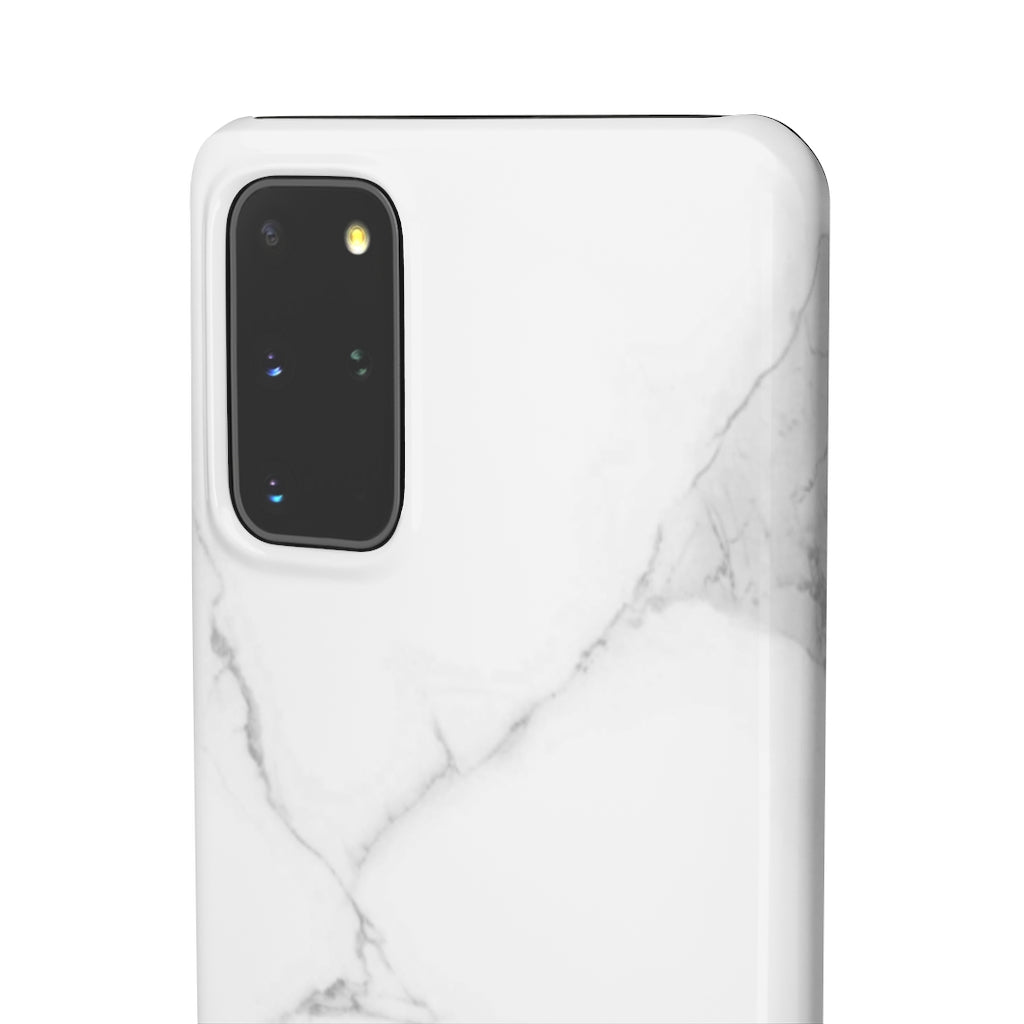 White Marble Phone Case