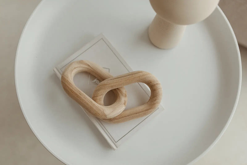 Wood Chain Link Duo