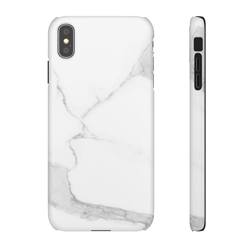 White Marble Phone Case
