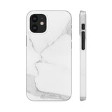 White Marble Phone Case