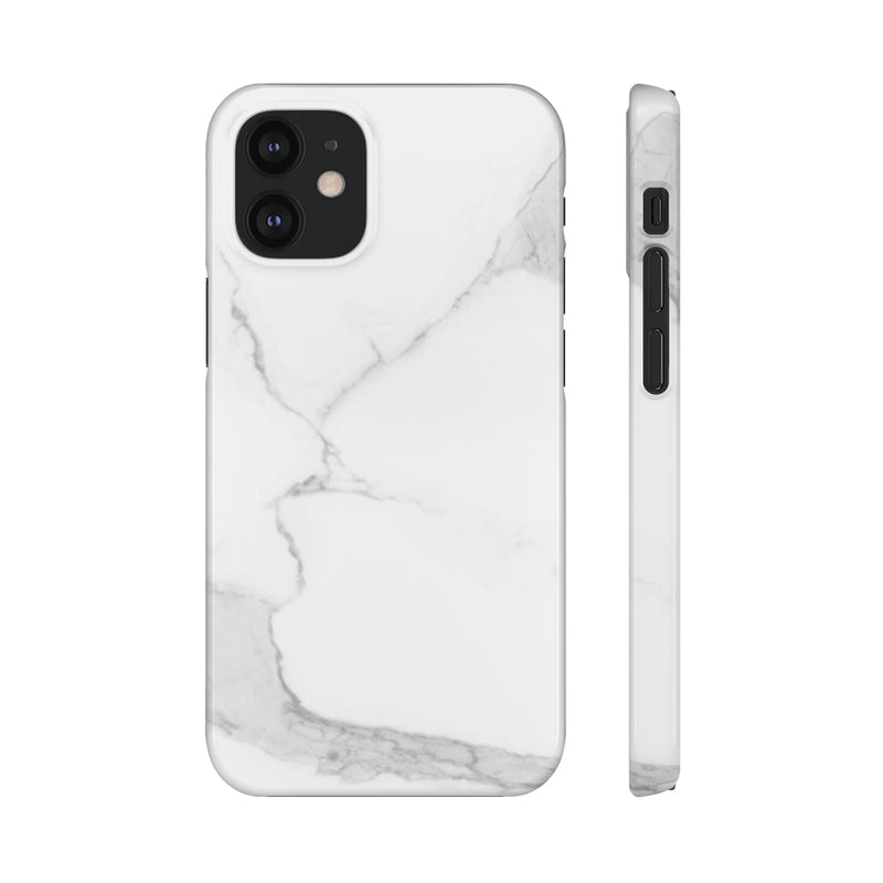 White Marble Phone Case