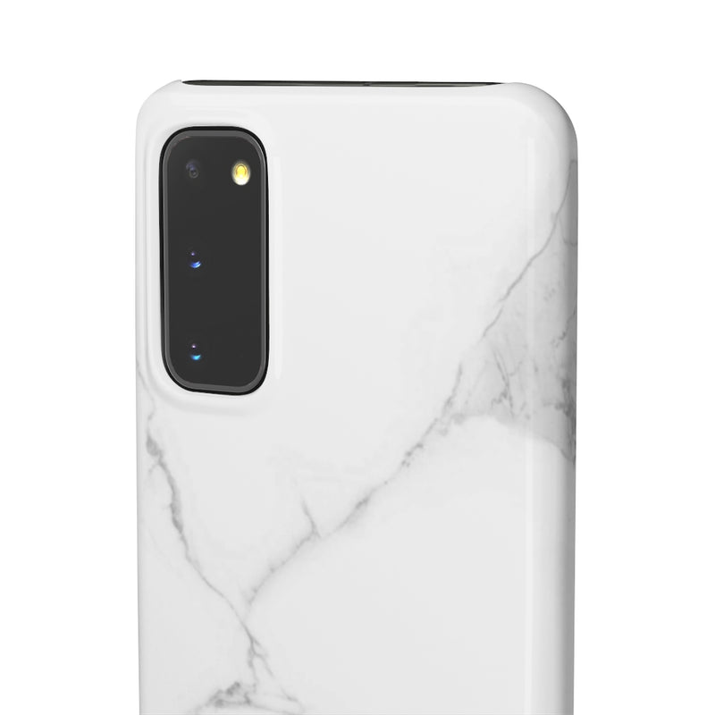 White Marble Phone Case