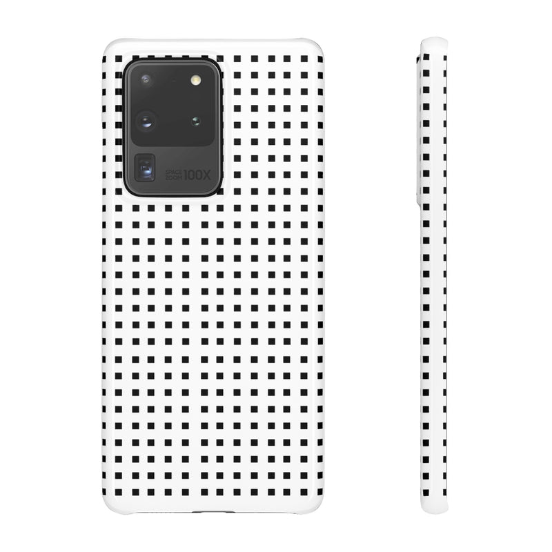 Modern Black Squares Phone Case