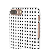 Modern Black Squares Phone Case