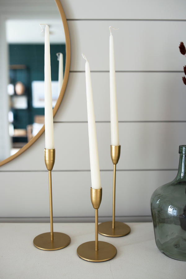 Gold Taper Holder Medium