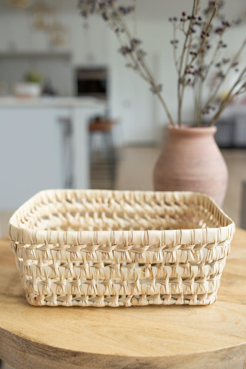 Open Weave Storage Basket