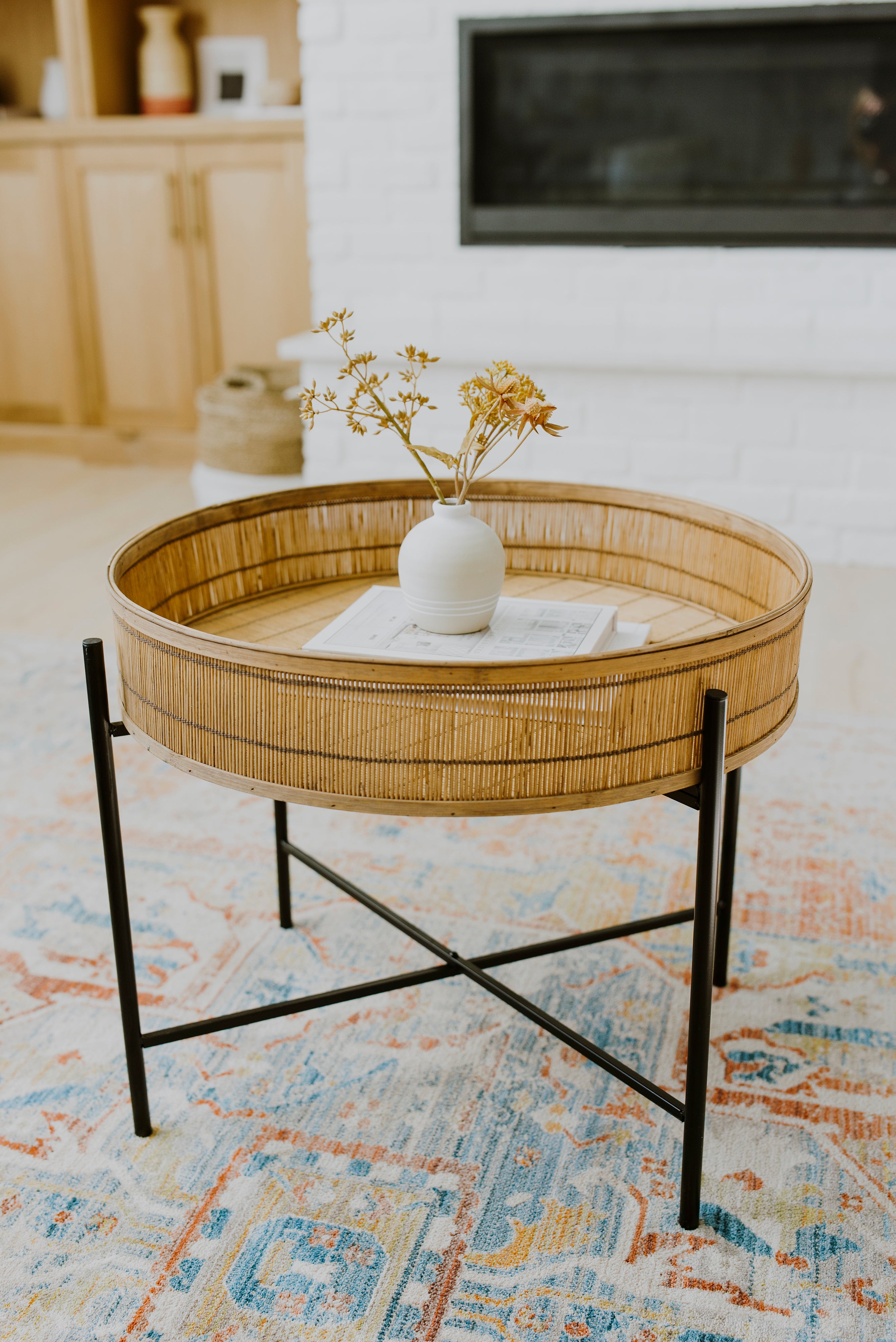 Bamboo Side Table