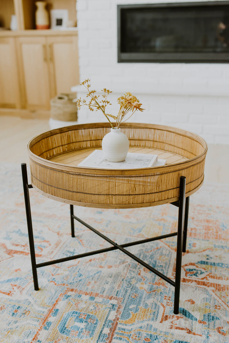Bamboo Side Table