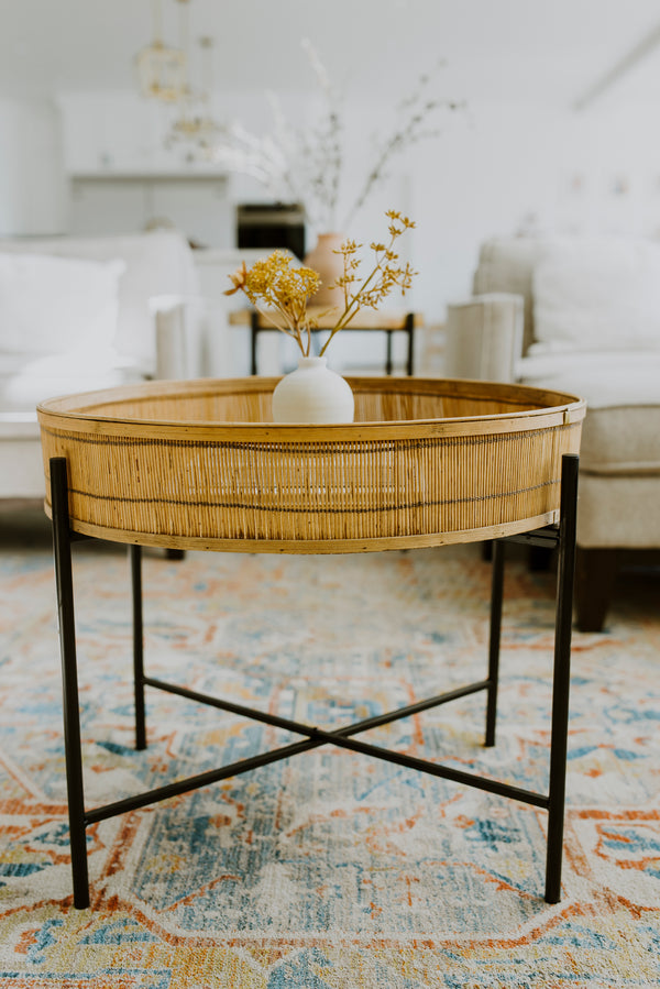 Bamboo Side Table