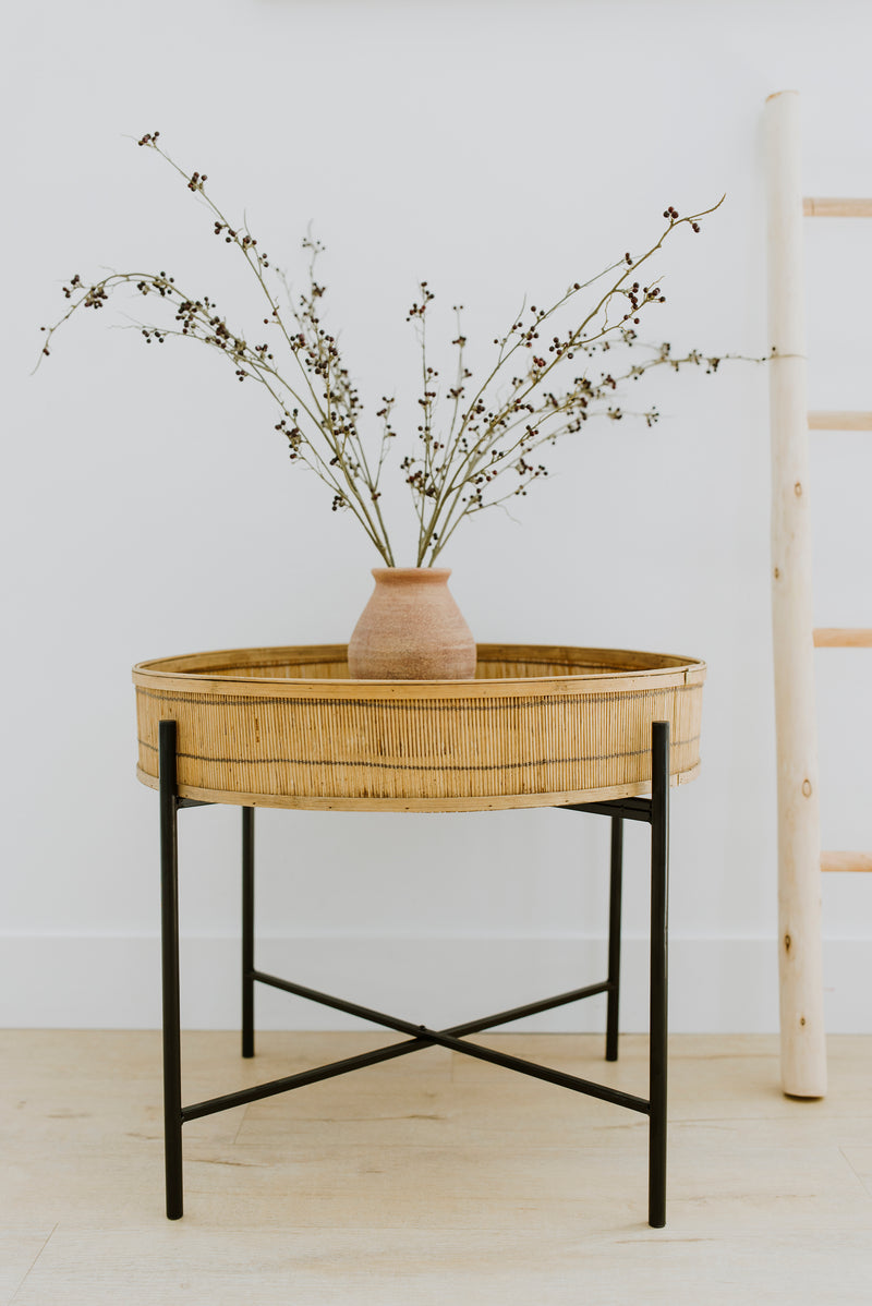 Bamboo Side Table