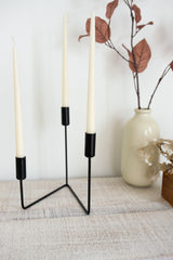 Angled Taper Holder Centerpiece