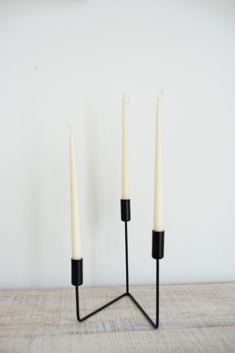 Angled Taper Holder Centerpiece