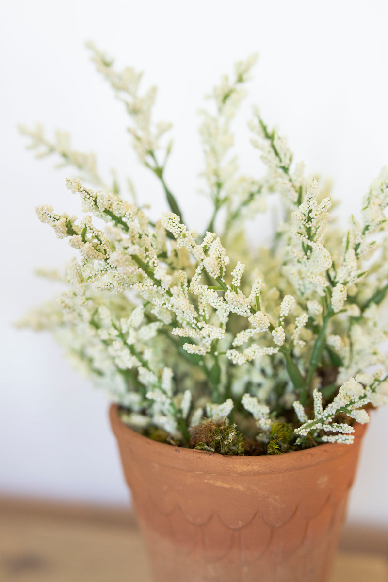 Small Green Potted Artificial Plant