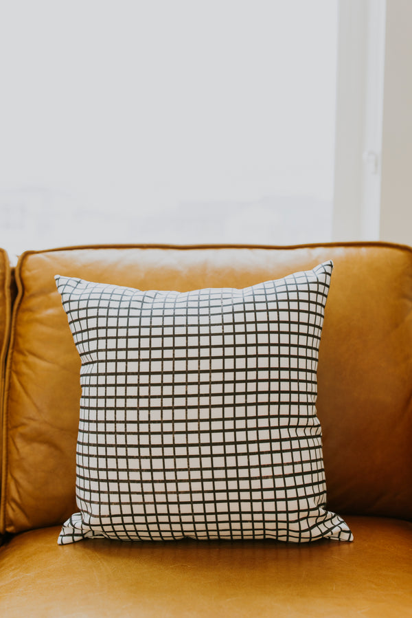 Grid Pillow Pillow STORE FRONT ONLY